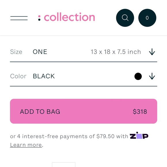 Caraa Studio Tote Nylon in Black 🖤🖤🖤 (sold out black on black) - Picture 8 of 8